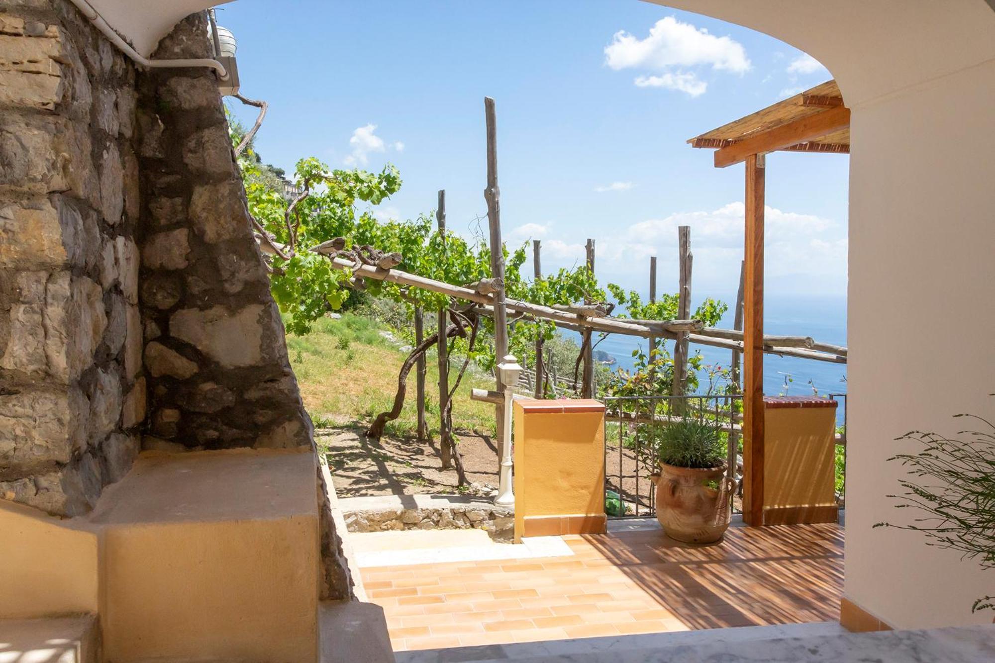 Tenuta La Picola Furore Esterno foto